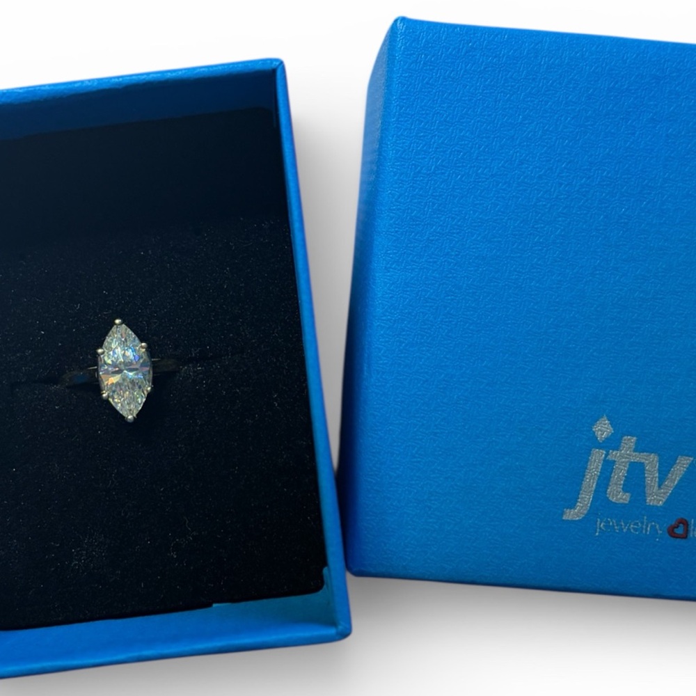 JTV Strontium Titanate 18k Yellow Gold Over Silver Ring 2.25ctw - Picture 8 of 8